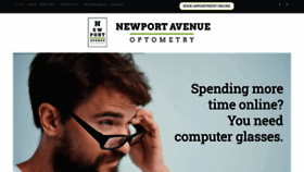 What Newportavenueoptometry.com website looked like in 2020 (3 years ago)