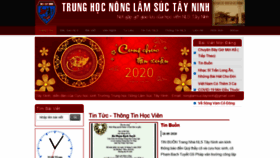 What Nonglamsuctayninh.com website looked like in 2020 (3 years ago)