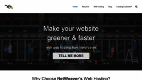 What Netweaver.com website looked like in 2020 (3 years ago)