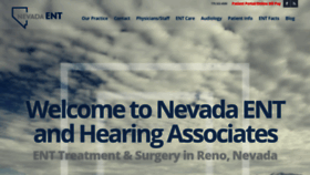 What Nevada-ent.com website looked like in 2020 (3 years ago)