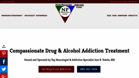What Newlifeaddictiontreatment.com website looked like in 2020 (3 years ago)