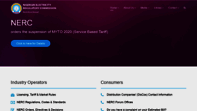 What Nercng.org website looked like in 2020 (3 years ago)