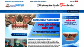 What Nhakhoanhantam.com website looked like in 2020 (3 years ago)