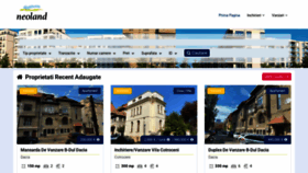 What Neolandinvest.ro website looked like in 2020 (5 years ago)