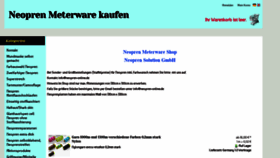 What Neopren-online.com website looked like in 2020 (3 years ago)