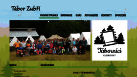 What Nejtabor.cz website looked like in 2020 (3 years ago)