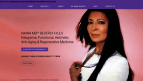 What Nainamd.com website looked like in 2020 (5 years ago)