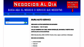 What Negociosaldia.com website looked like in 2020 (3 years ago)