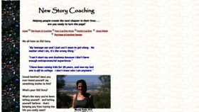 What Newstorycoaching.com website looked like in 2020 (3 years ago)