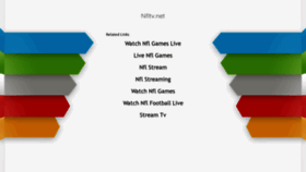 What Nfltv.net website looked like in 2020 (3 years ago)