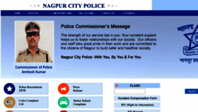 What Nagpurpolice.gov.in website looked like in 2020 (3 years ago)