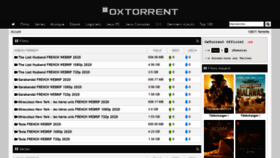 What Nextorrent.cx website looked like in 2020 (3 years ago)