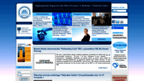 What Niebieskalinia.pl website looked like in 2020 (3 years ago)