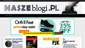 What Naszeblogi.pl website looked like in 2020 (3 years ago)