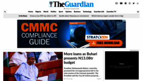 What Ngrguardiannews.com website looked like in 2020 (3 years ago)