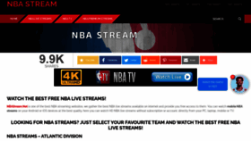 What Nbastream.net website looked like in 2020 (3 years ago)