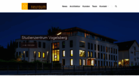 What Neuraum-gmbh.de website looked like in 2020 (3 years ago)