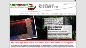 What Natursteinpark-ruhr.de website looked like in 2020 (3 years ago)