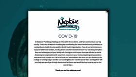 What Neptuneplumbing.ca website looked like in 2020 (3 years ago)