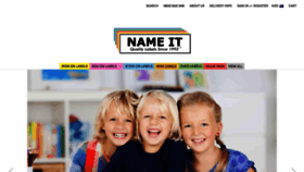 What Nameit.co.nz website looked like in 2020 (3 years ago)