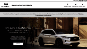 What Nalleyinfinitidecatur.com website looked like in 2020 (3 years ago)