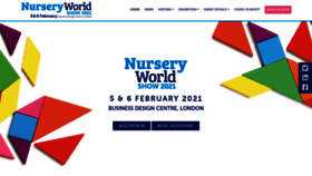 What Nurseryworldshow.com website looked like in 2020 (3 years ago)