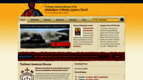 What Neamericandiocese.org website looked like in 2020 (3 years ago)