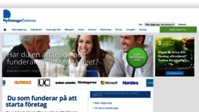 What Nyforetagarcentrum.se website looked like in 2020 (3 years ago)