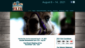 What Northwesternmichiganfair.net website looked like in 2020 (3 years ago)