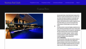 What Nicolwayrealestate.co.za website looked like in 2020 (3 years ago)
