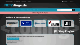 What Netzdinge.de website looked like in 2020 (3 years ago)
