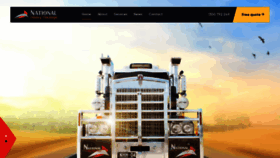 What Nationalheavyhaulage.com.au website looked like in 2020 (3 years ago)