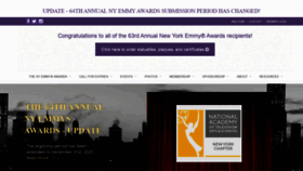 What Nyemmys.org website looked like in 2020 (3 years ago)