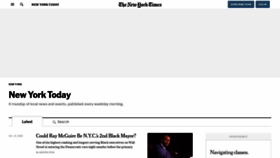 What Nytoday.com website looked like in 2020 (3 years ago)