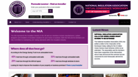 What Nationalinsulationassociation.org.uk website looked like in 2020 (3 years ago)