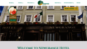 What Newgrangehotel.ie website looked like in 2020 (3 years ago)