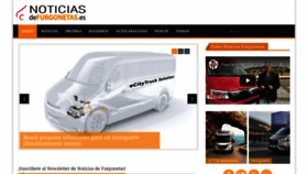 What Noticiasdefurgonetas.es website looked like in 2020 (3 years ago)