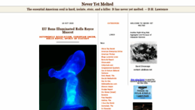 What Neveryetmelted.com website looked like in 2020 (3 years ago)