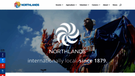 What Northlands.com website looked like in 2020 (3 years ago)