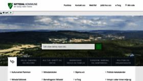 What Nittedal.kommune.no website looked like in 2020 (3 years ago)