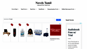 What Novelstamil.com website looked like in 2020 (3 years ago)