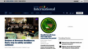 What Nogalesinternational.com website looked like in 2020 (3 years ago)