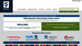 What Ncrl.org website looked like in 2020 (4 years ago)