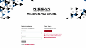 What Nissan.mercerbenefitscentral.com website looked like in 2020 (3 years ago)
