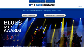 What Nashvillebluessociety.org website looked like in 2020 (3 years ago)