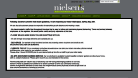 What Nielsensflorist.net website looked like in 2020 (3 years ago)