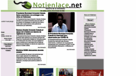 What Notienlace.net website looked like in 2020 (3 years ago)