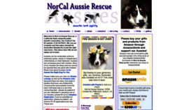 What Norcalaussierescue.com website looked like in 2020 (3 years ago)