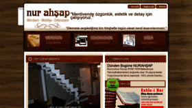What Nurahsap.com website looked like in 2020 (5 years ago)