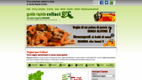 What Negoziperceliaci.com website looked like in 2020 (3 years ago)